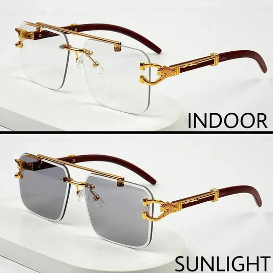 Solar Magic Cheeta Glasses Black Transition