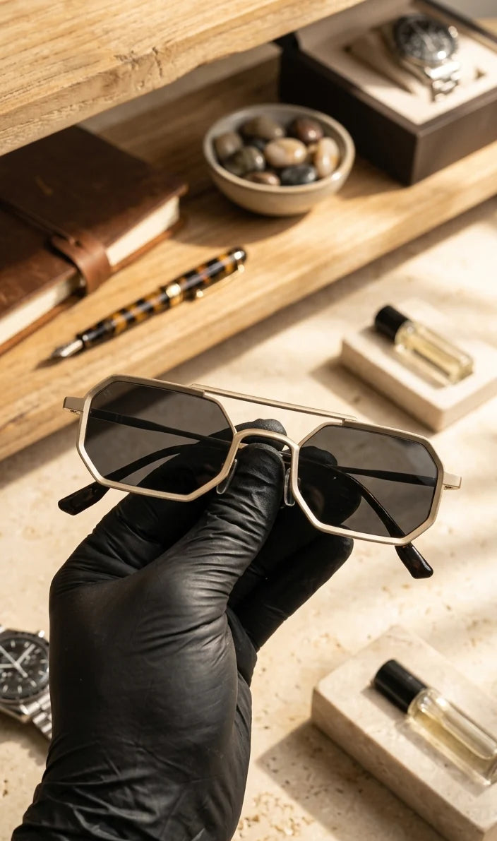 REBEL Retro Square Sunglasses