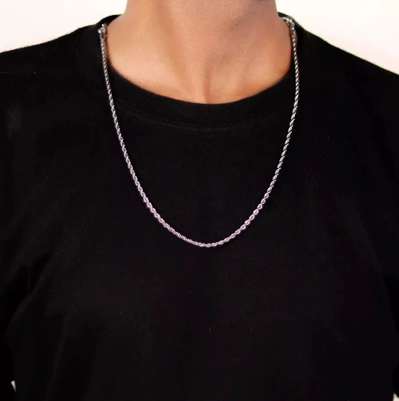 Premium Rope Chain Necklace for Men & Women
