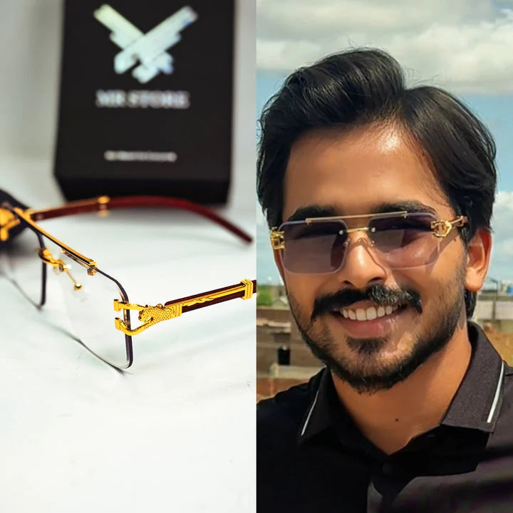 Solar Magic Cheeta Glasses Black Transition
