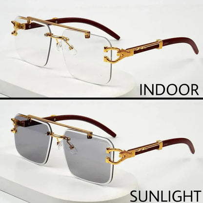 Solar Magic Cheeta Glasses Black Transition